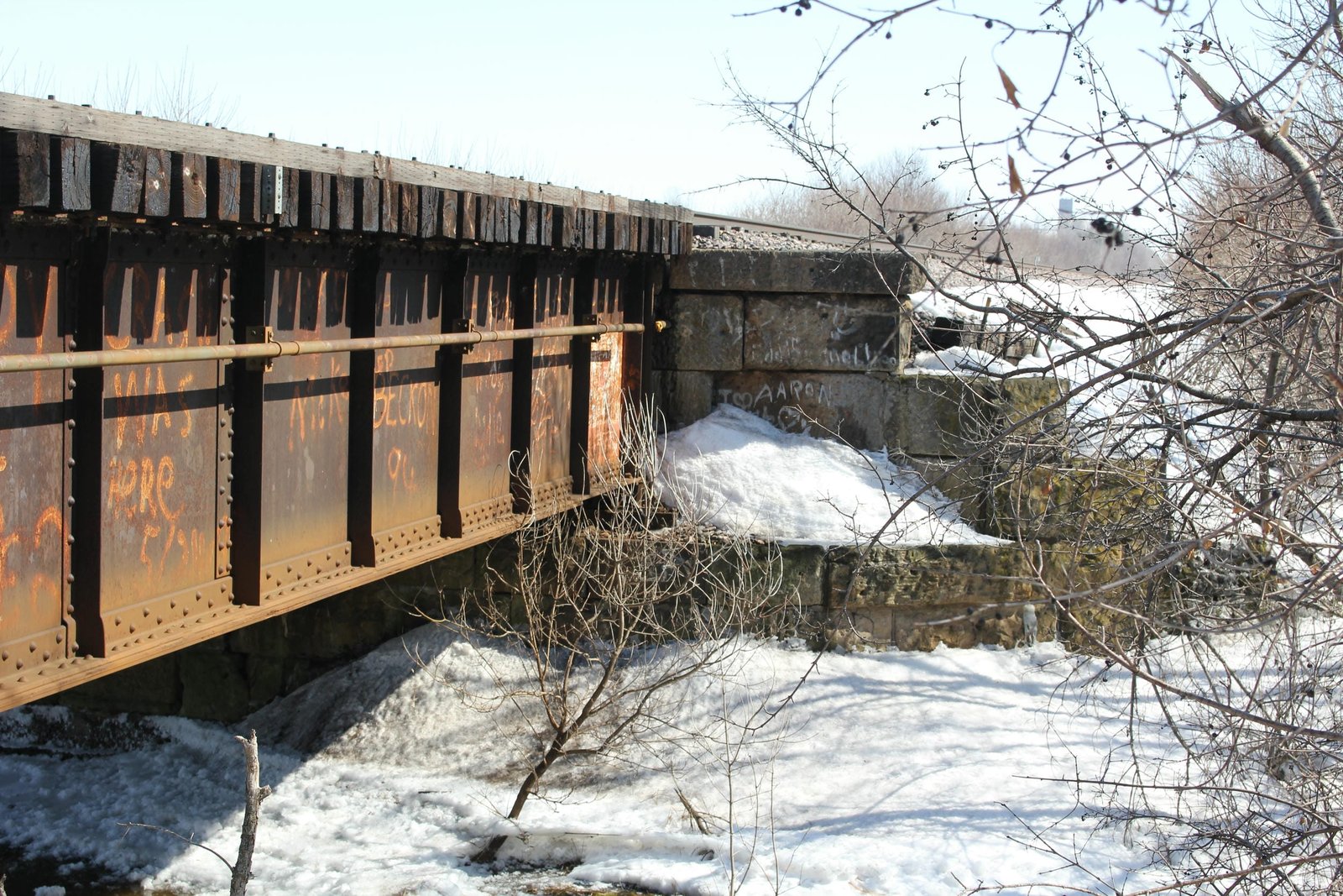East abutment